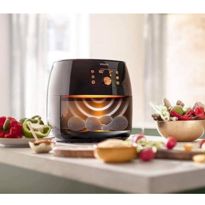 Philips Premium Airfryer XXL - HD9860/90 Hitam
